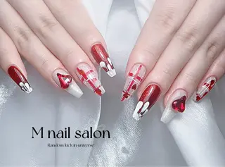 ネイル M🌷nail 長さだし専門店のネイルデザイン
