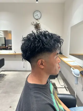 パーマ メンズ 熊本メンズ/嘉島 /坂嶋大飛のヘアスタイル