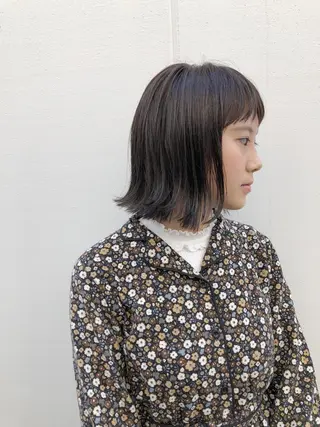 ショート カラー ノグチ ユウキ/ボブのヘアスタイル