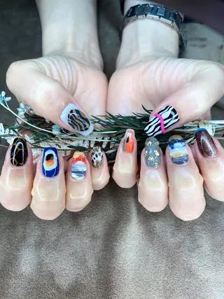 ネイル Nakanail ChiKaのネイルデザイン