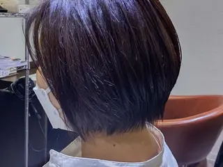 ショート ヘアーデザイン　スロープ所属・モトジュク ヤエコのヘアスタイル