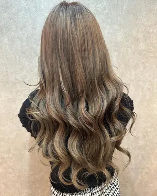 ロング カラー ヘアアレンジ 【enil代表】 杉林和哉のヘアスタイル