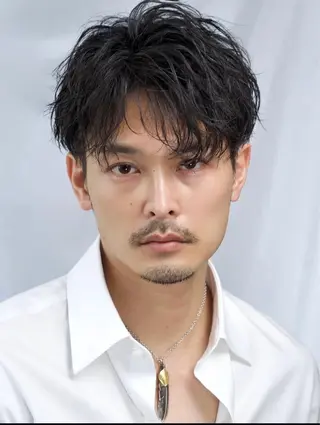 ショート パーマ メンズ ✨髪質改善縮毛矯正✨ 二上裕太のヘアスタイル