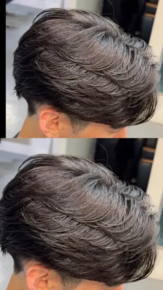 ショート パーマ メンズ Aguhair dolce所属・すぐ予約可能⭕️ さかもとゆうきのヘアスタイル