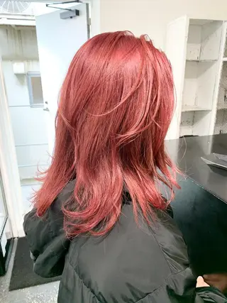 ミディアム カラー パーマ ヘアアレンジ メンズ キッズ ネイル マツエク・マツパ アイブロウ nico TOKYO 渋谷所属・ブリーチ　ハイトーン 特化🌈フジタハルキのヘアスタイル