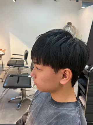 カラー パーマ 韓国メンズヘア千葉駅 矯正パーマ/橋本のヘアスタイル