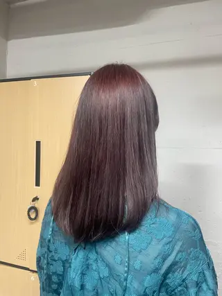 ミディアム tokute 中野真咲🐺のヘアスタイル