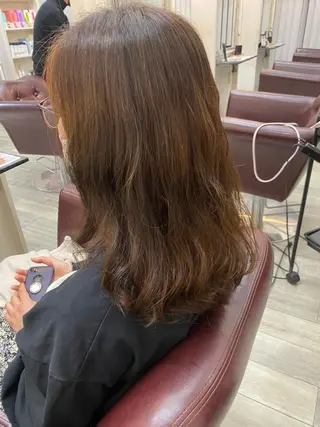 ミディアム 足利/透明感カラー/ GRACE/りおのヘアスタイル