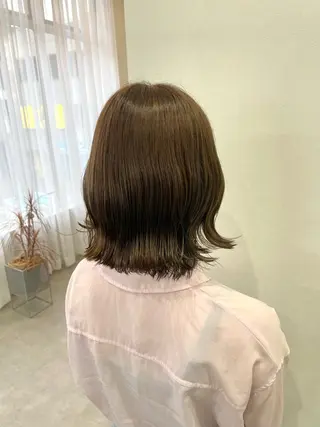 ミディアム カラー Hinako/ カット無料のヘアスタイル