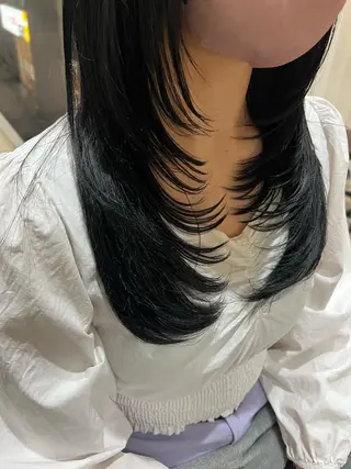 ロング カラー 新越谷noble店長 松本拓也▶◀*.のヘアスタイル