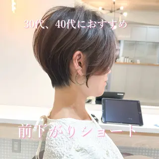 ショート カラー ショート/ボブ 🤍makiのヘアスタイル