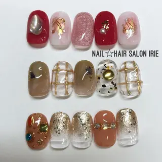 ネイル Hair salon Irie所属・與儀 知佳のネイルデザイン