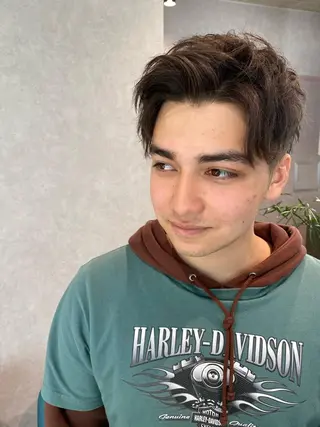 ショート ヘアアレンジ メンズ XENA表参道 MIKUのヘアスタイル