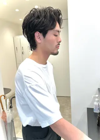 パーマ メンズ ima所属・ima代表 ニヘイのヘアスタイル