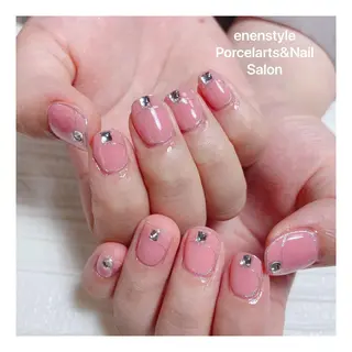 ミディアム ネイル 👑enen style👑のネイルデザイン