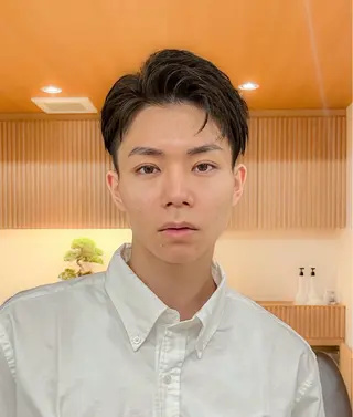 メンズ メンズ特化/パーマ /縮毛矯正/佐竹汰月のヘアスタイル