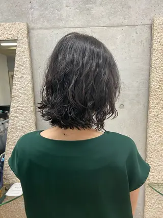 ミディアム パーマ ASAKURA所属・ASAKURA 美容室のヘアスタイル