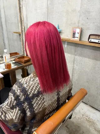 ミディアム Trip 香椎所属・Yukino/ 透明カラー🫧のヘアスタイル