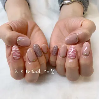 ミディアム nail jaol池袋店所属・ネイルJaol 池袋のネイルデザイン