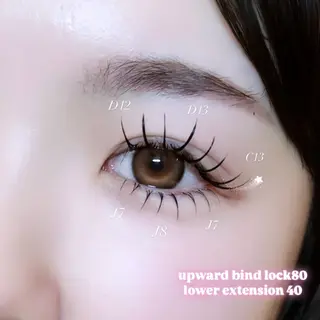 マツエク・マツパ Ayano ✴︎のマツエク・マツパデザイン