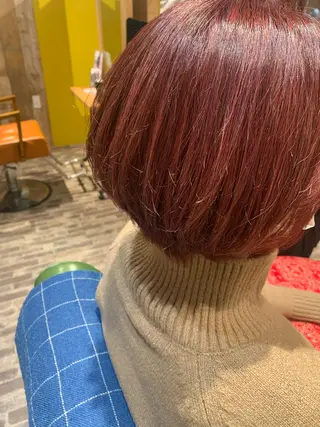 ショート 草野ゆずき⌇縮毛矯正 ⌇レイヤー⌇ボブ🕊のヘアスタイル