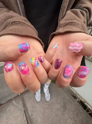 ネイル .unff所属・前山 亜耶のネイルデザイン