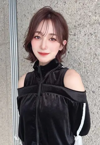 ショート 艶カラー／ 今井春汰のヘアスタイル