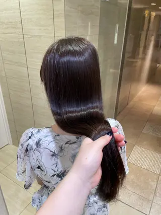 ロング ICHINA🦋寒色 /青髪/艶髪/大船のヘアスタイル