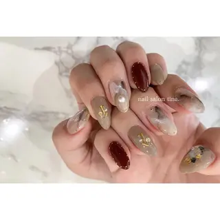 ネイル nail salon tina.所属・中山 はづきのネイルデザイン