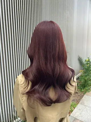 ロング カラー HAIR＆MAKE　EARTH 表参道店所属・🫧💎森下 真結💎🫧のヘアスタイル