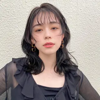 ミディアム カラー ✨ハッシュカット✨ ユウキ✨のヘアスタイル