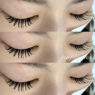 マツエク・マツパ purple aster名駅店所属・パープルアスター/ mako🐈‍⬛🤍のマツエク・マツパデザイン