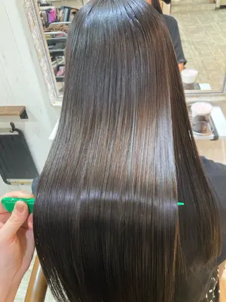 セミロング ☀️透明感カラー☀️ まなとのヘアスタイル