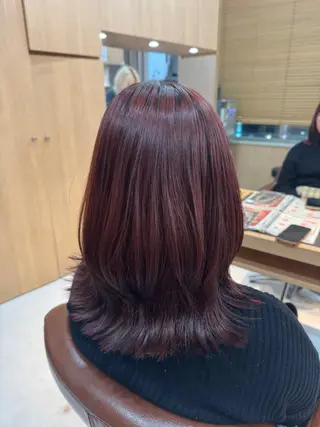 ミディアム カラー UNIX所属・中野 希望のヘアスタイル