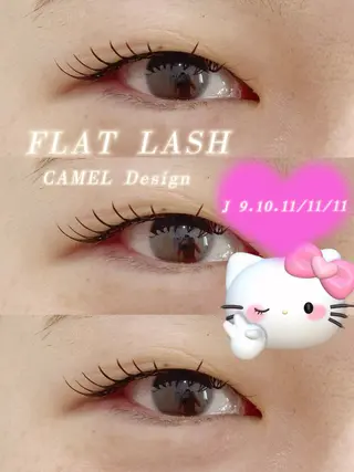 マツエク・マツパ EYELA長岡旭岡店所属・EYELAモデル募集 あてねの眉毛・アイブロウイメージ