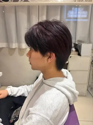 カラー メンズ 河合 澪のヘアスタイル