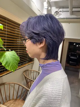ショート カラー メンズ 🦮shiori アイドルオタク🦮のヘアスタイル