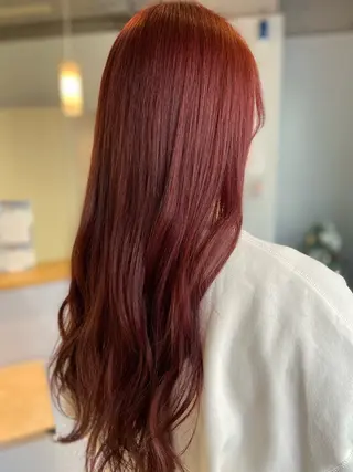 ロング カラー 菊地 美憂のヘアスタイル