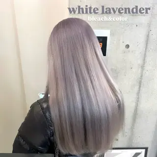 セミロング カラー REVELS tokyo所属・watanabe Yuukaのヘアスタイル