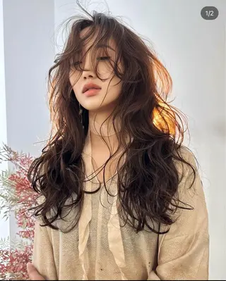 ロング パーマ コスメパーマ 佐藤　諒のヘアスタイル