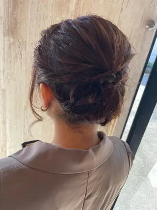 ヘアアレンジ 岡村 真子のヘアスタイル