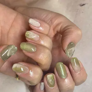 ネイル フリーランス¨̮⃝ ネイリストOKADAのネイルデザイン