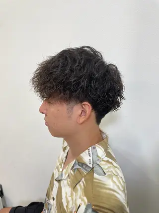 パーマ メンズ 向日葵🌻 /レディースカットのヘアスタイル