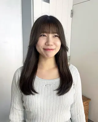 カラー ALBUM銀座‪‪ RURUKA‪‪❤︎のヘアスタイル