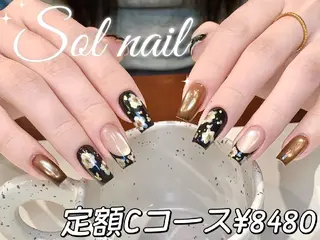 ネイル パラジェル＆フィルイン取り扱いサロンSol Nail所属・Sol Nail ミネのネイルデザイン