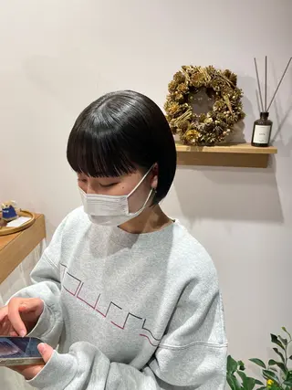 ショート パーマ runru /muku.のヘアスタイル