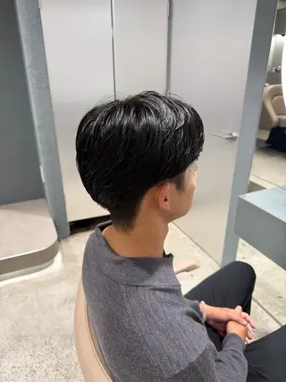 メンズ せな立川レディース メンズカットモデルのヘアスタイル