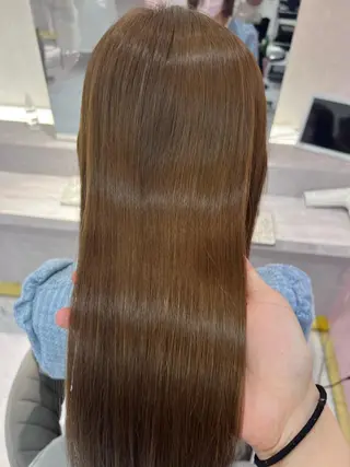 ロング カラー 紬/enne/ブリー チ/ハイトーンのヘアスタイル