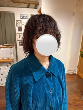 ショート パーマ/ボブ/レイ ヤー💫SUZUKAのヘアスタイル