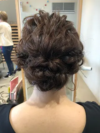 ヘアアレンジ 早川 真幸のヘアスタイル